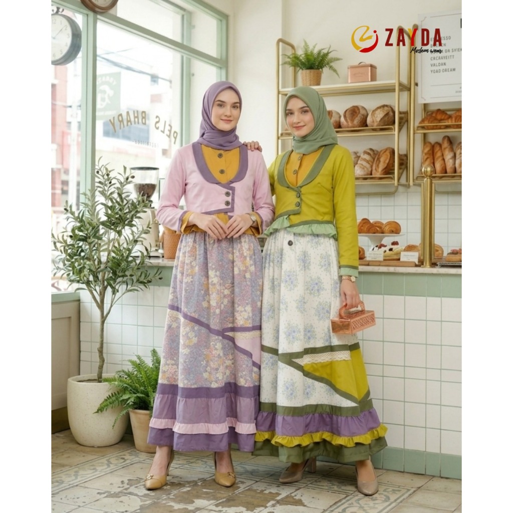 Zayda ZG90 / Zayda / Gamis Zayda / Zayda Edisi Lebaran 2026