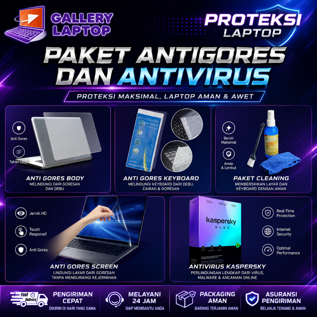 PAKET ANTIGORES LAPTOP DAN ANTIVIRUS LAPTOP TERMURAH