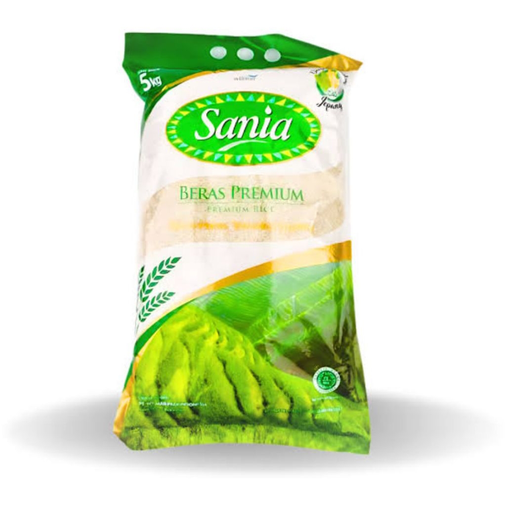 Beras Sania Super Premium 5kg Berkualitas Tinggi
