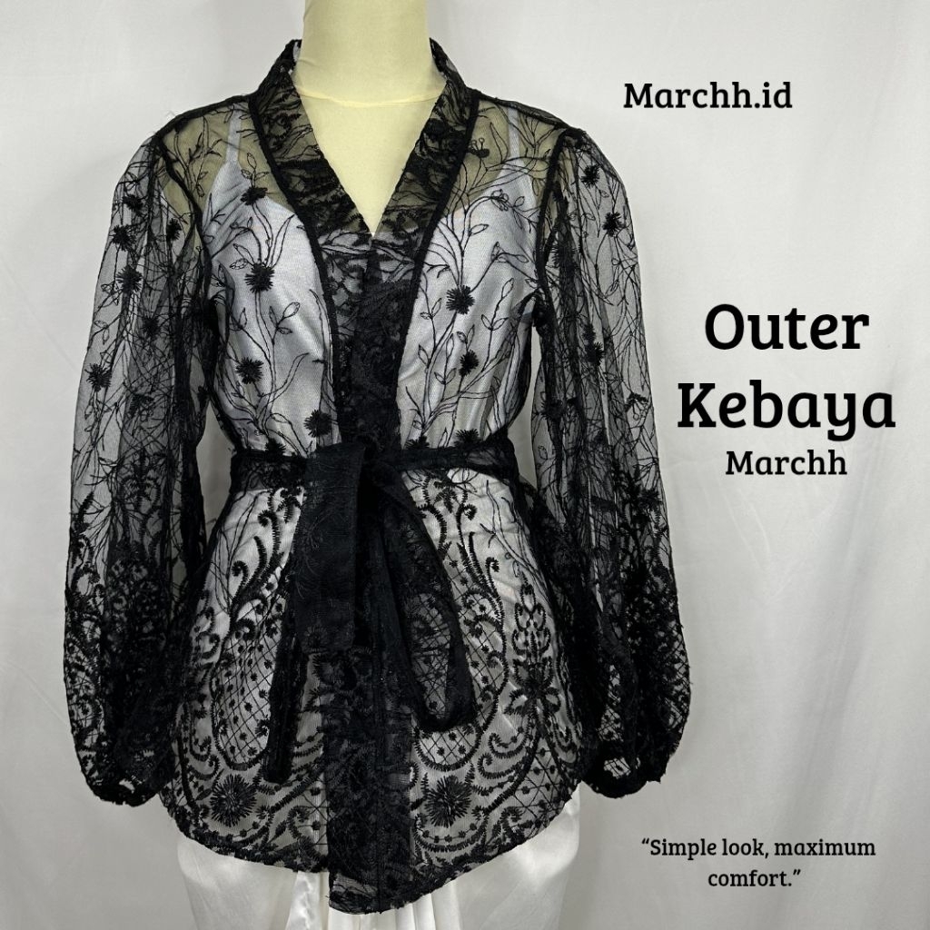 Outer Kebaya Outer Brukat Atasan Rok Lilit Outer Kebaya Marchh