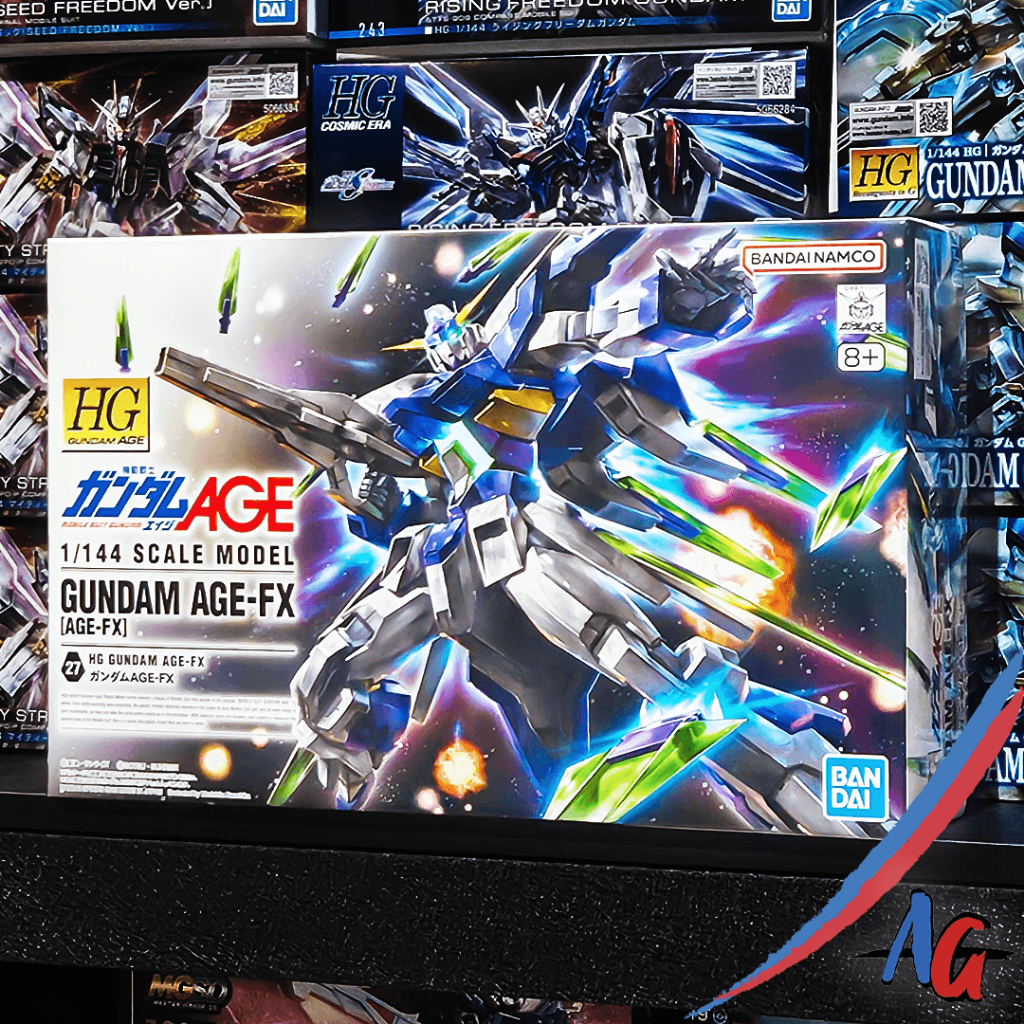 HG Gundam Age FX Bandai Model Kit