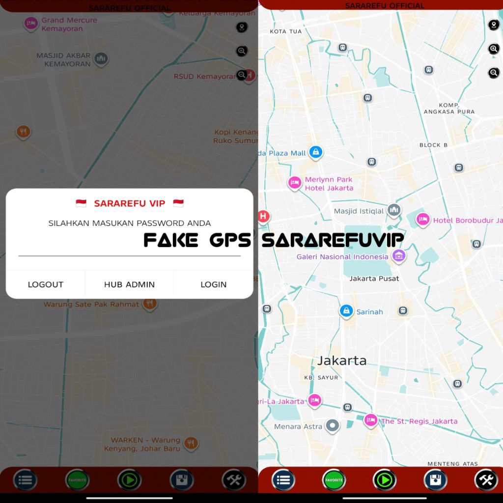 FAKE GPS 99% AKURASI TINGGI | NO OPSI PENGEMBANG (READY  UNTUK MOJANG )