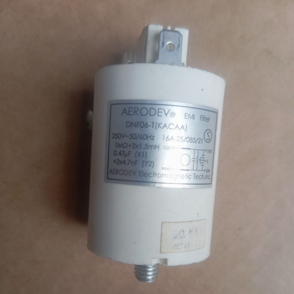 EMI Filter mesin cuci Panasonic front loading model AERODEV DNF06-T (KACAA)