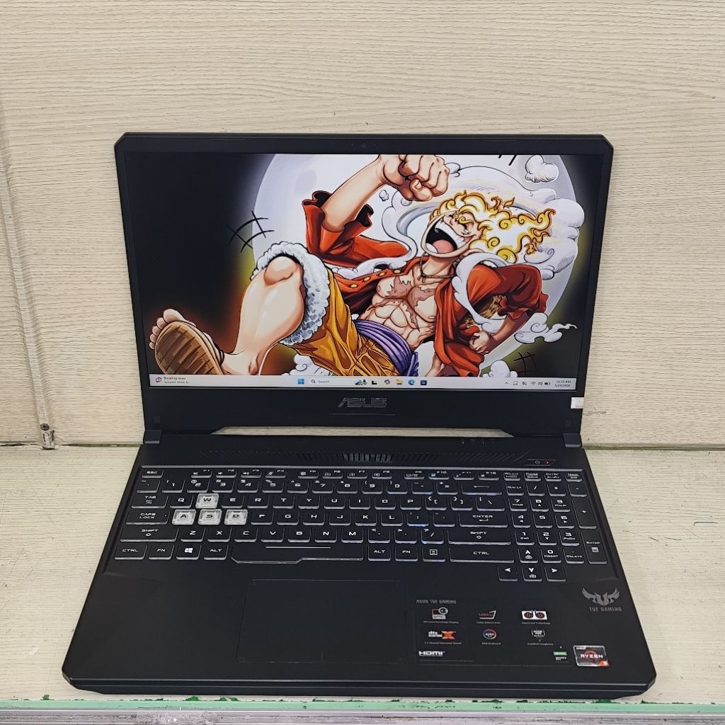 Laptop 2nd ASUS TUF Gaming FX505DT Ryzen 5 3550H 16GB SSD 512GB GTX 1650
