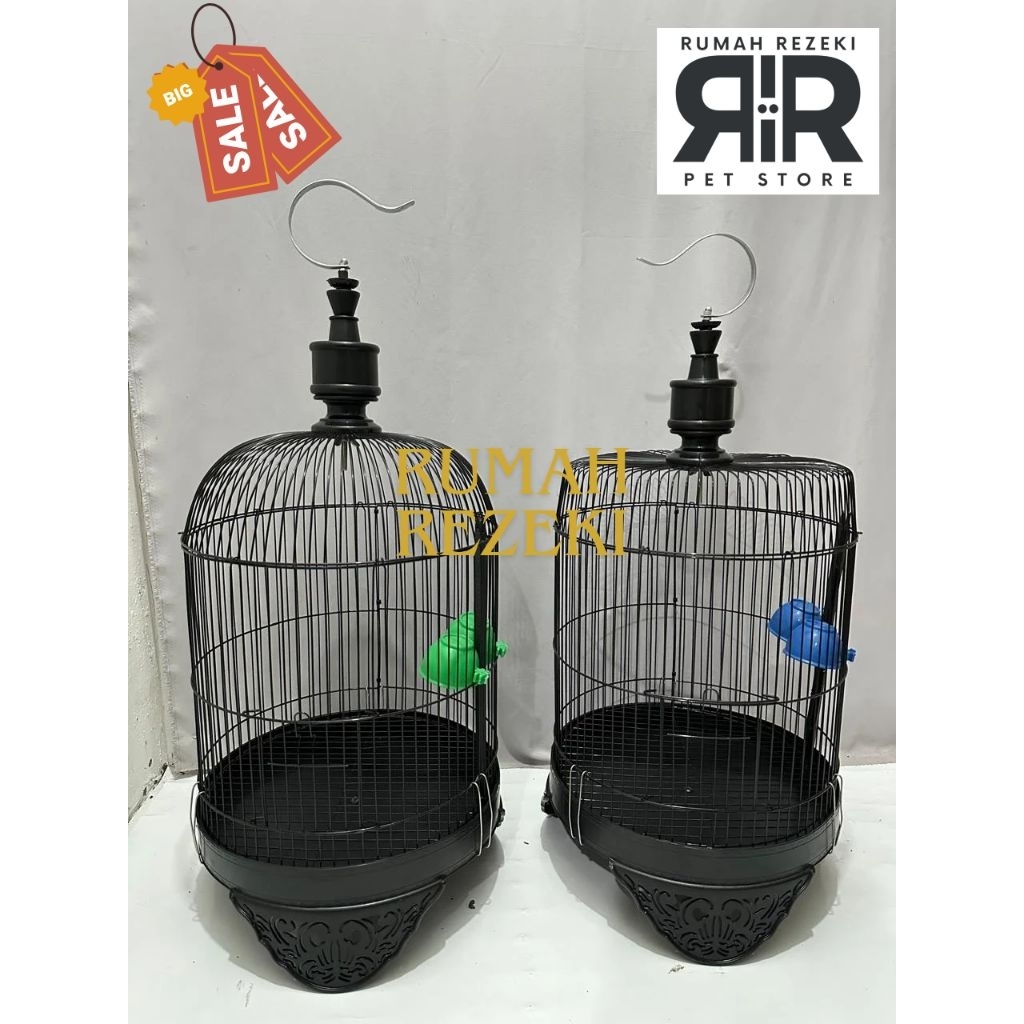 SANGKAR/KANDANG BESI DM.33CM BESI MODEL MINION/CEBOL