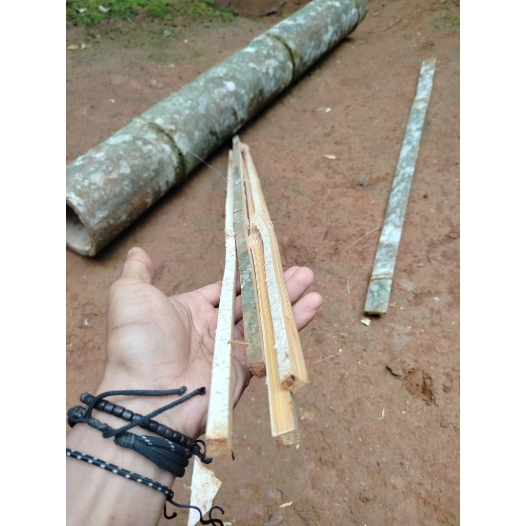 bambu petung kotak panjang 1 meter