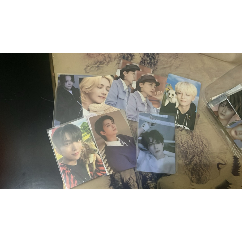 ready stock jeonghan joshua seventeen pc murce murah photocard dicon selfie rare baru pob weverse fm