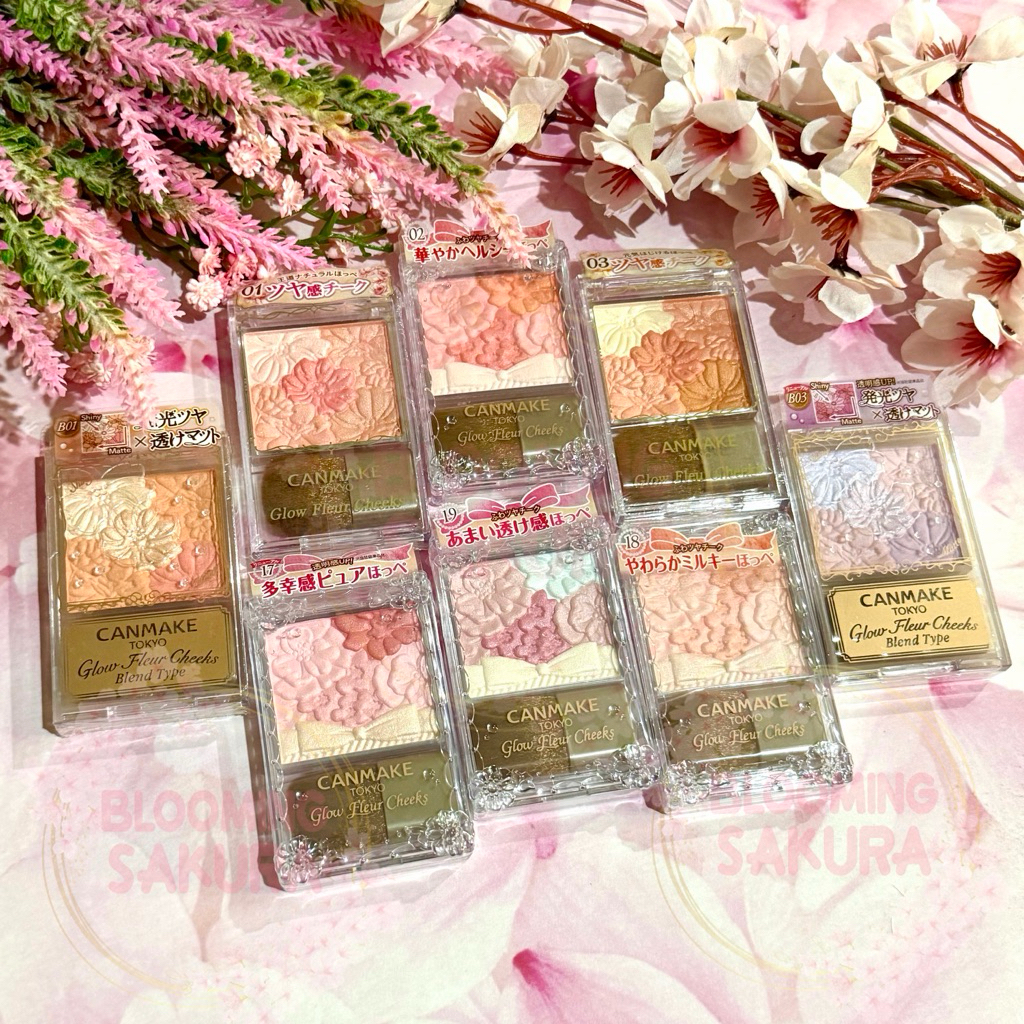 [100% ORIGINAL] Canmake Glow Fleur