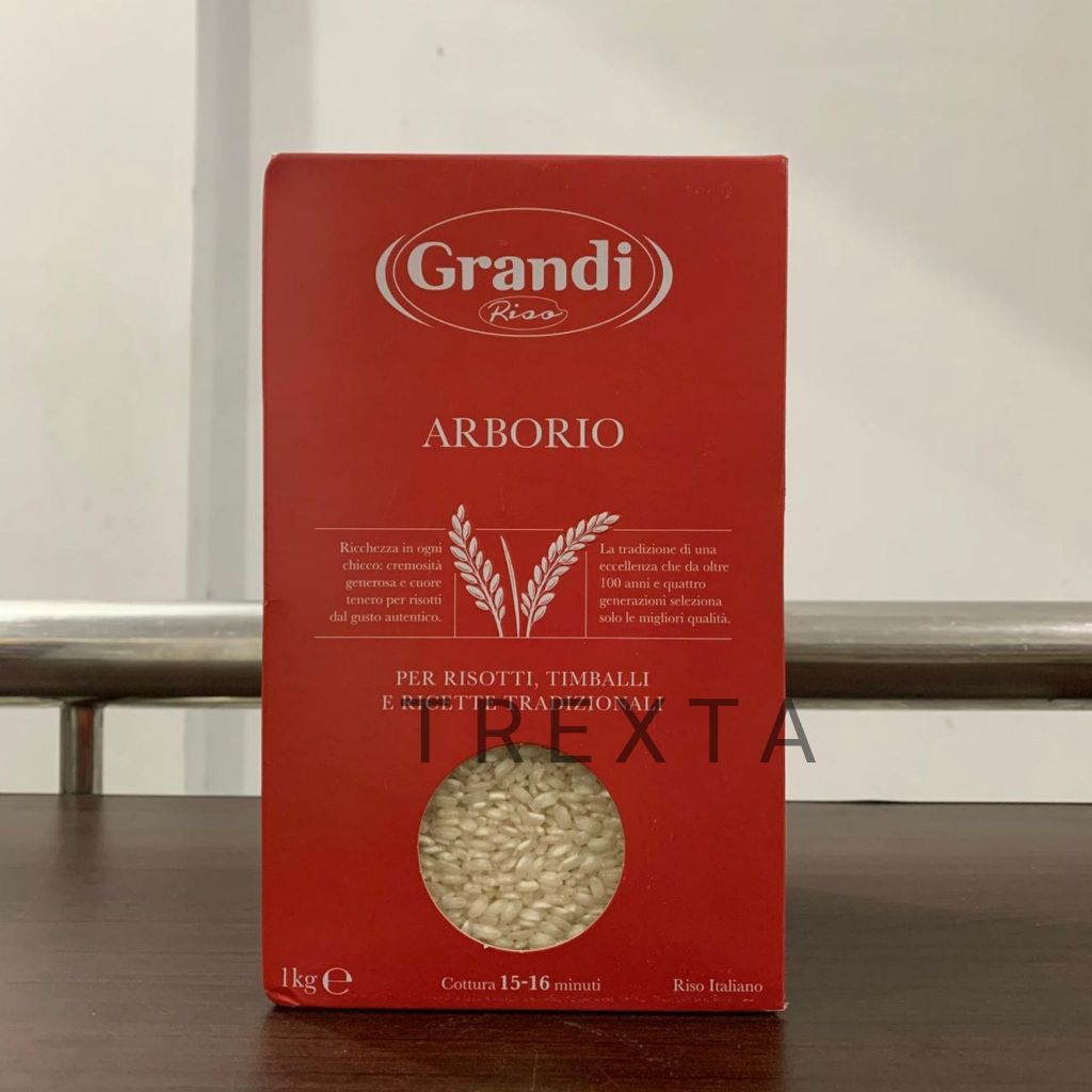 Arborio Rice / Risotto Rice / Nasi Risotto Grandi - 1 KG
