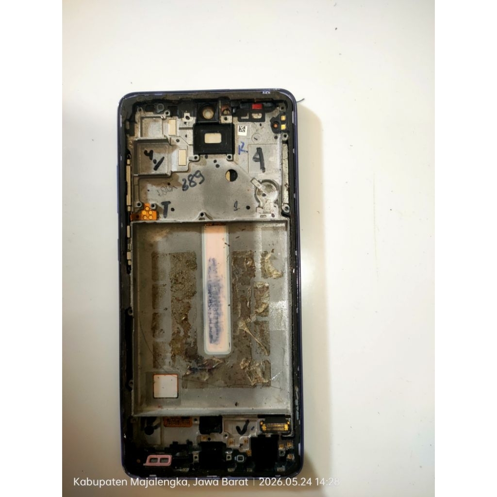 Lcd samsung A52 Original Copotan