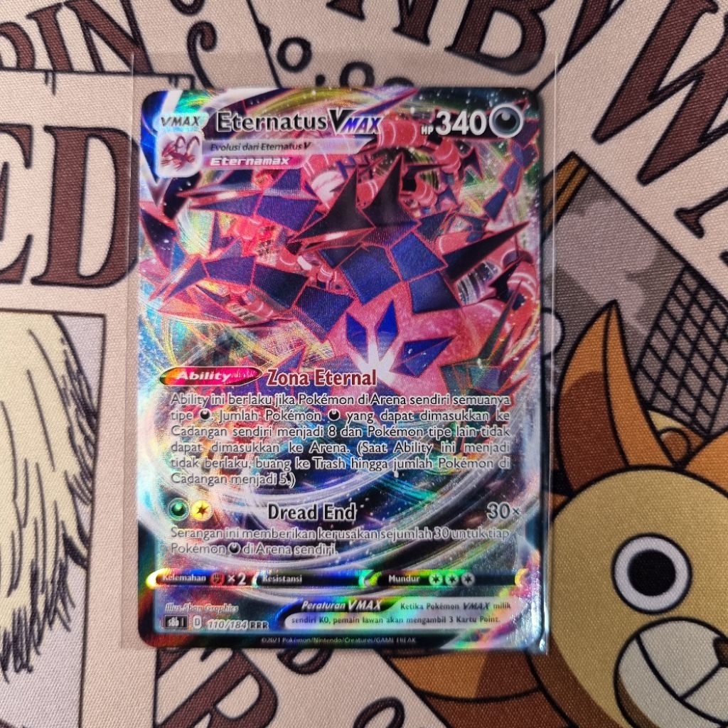 Eternatus Vmax RRR Pokemon TCG Indo