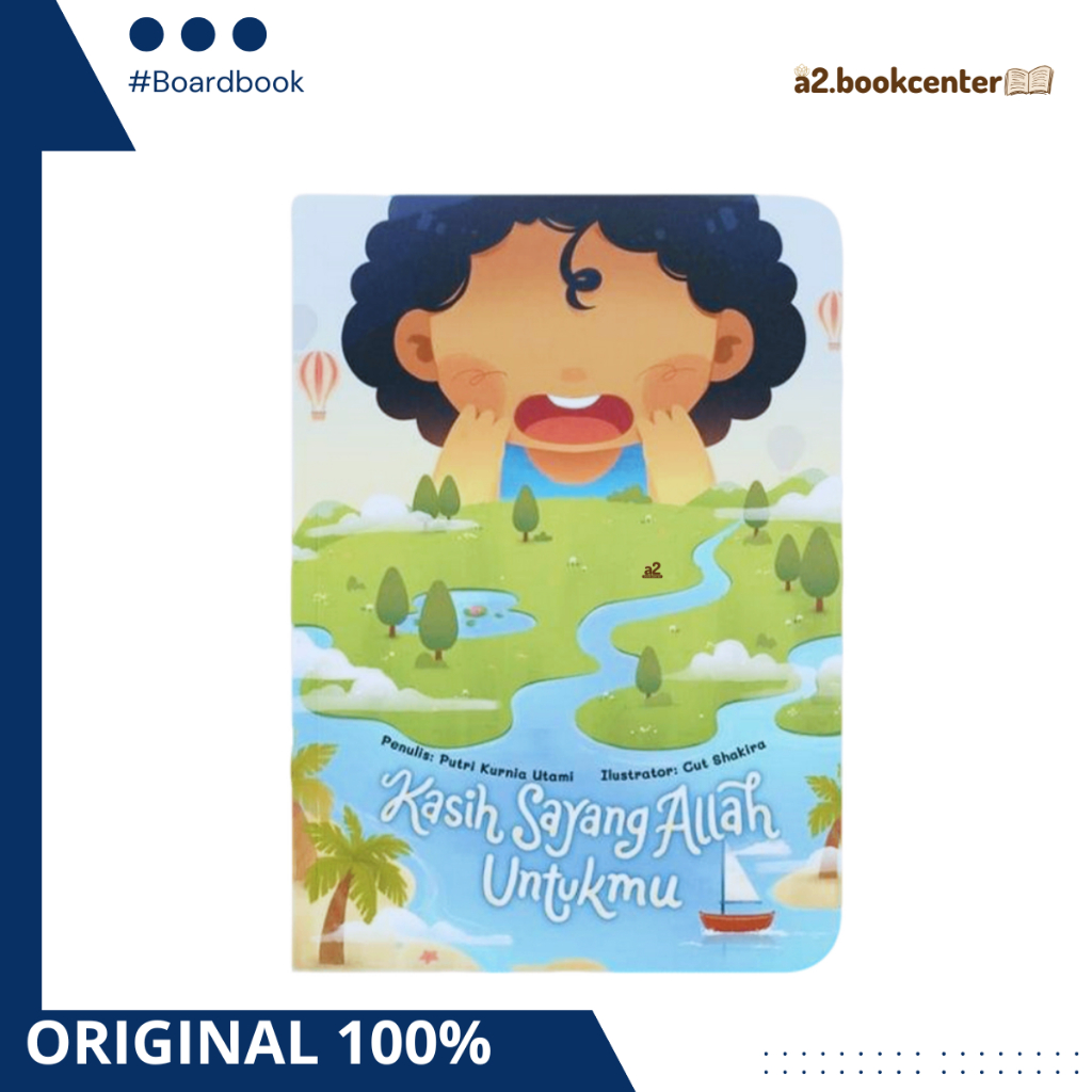 [ABC Tasmim Kids] PRE ORDER - Kasih Sayang Allah Untukmu - Buku Cerita Anak Muslim Indonesia Boardbo