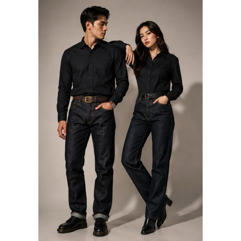 Denim Selvedge 16oz / KIDHOOD / Raw denim white selvedge Sanforized medium oz slubby