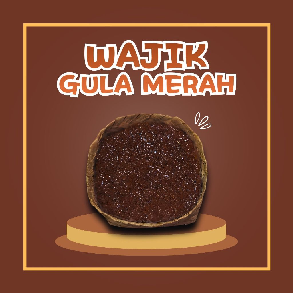 Wajik Ketan Gula Merah 800gr
