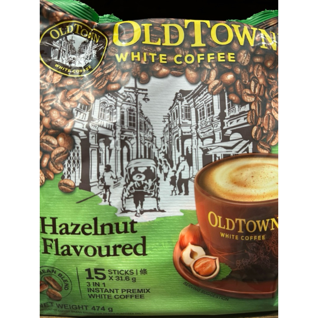 Oldtown hazelnut white coffee /kopi oldtown hazelnut/oldtown berbagai macam rasa