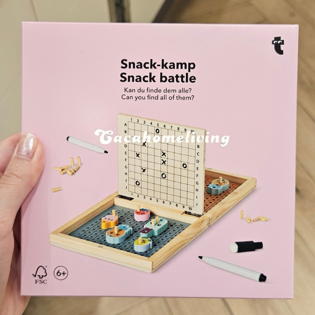 Flying Tiger - Game Snack Battle / Battleship Game / Mainan Kapal Tenggelam Snack Collection