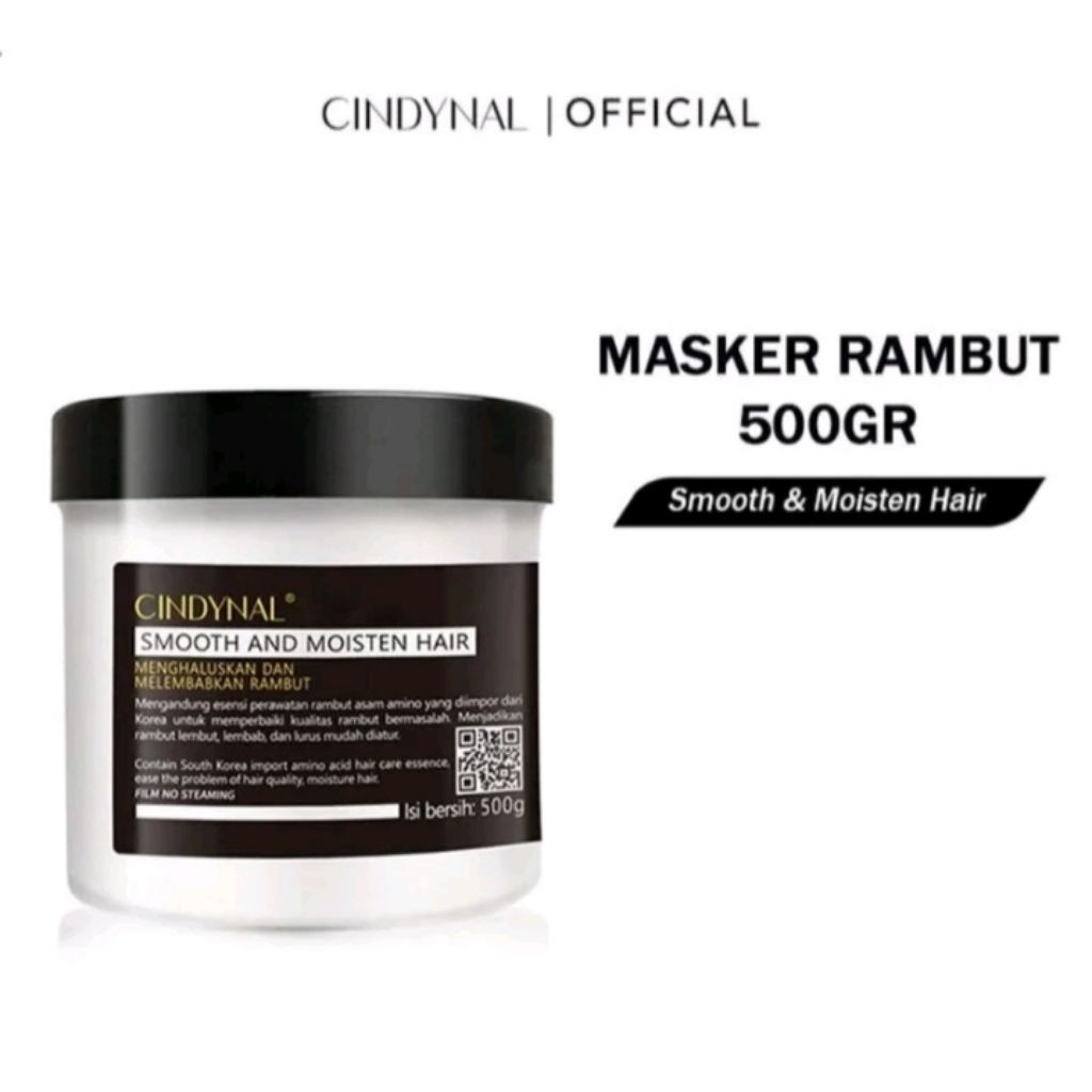 Cindynal Smooth&Moisten Hair Mask