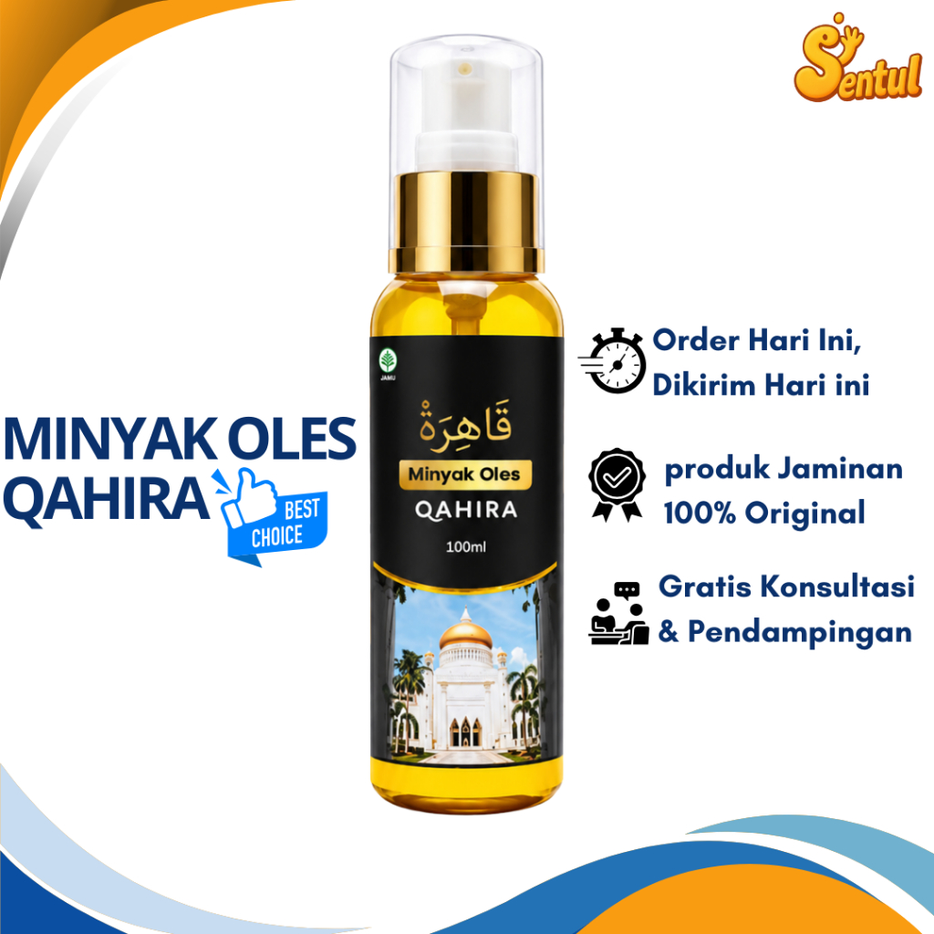QAHIRA Asli Minyak Oles Original 100% Obat Benjolan Terbukti Paling Ampuh