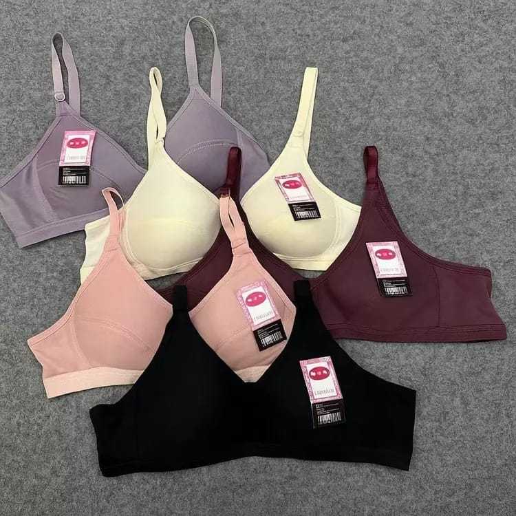 GROSIR  6 pcs sport bra || Bra wanita dewasa || BH wanita isi 6 pcs murah || Bra tanpa kawat || Bh w