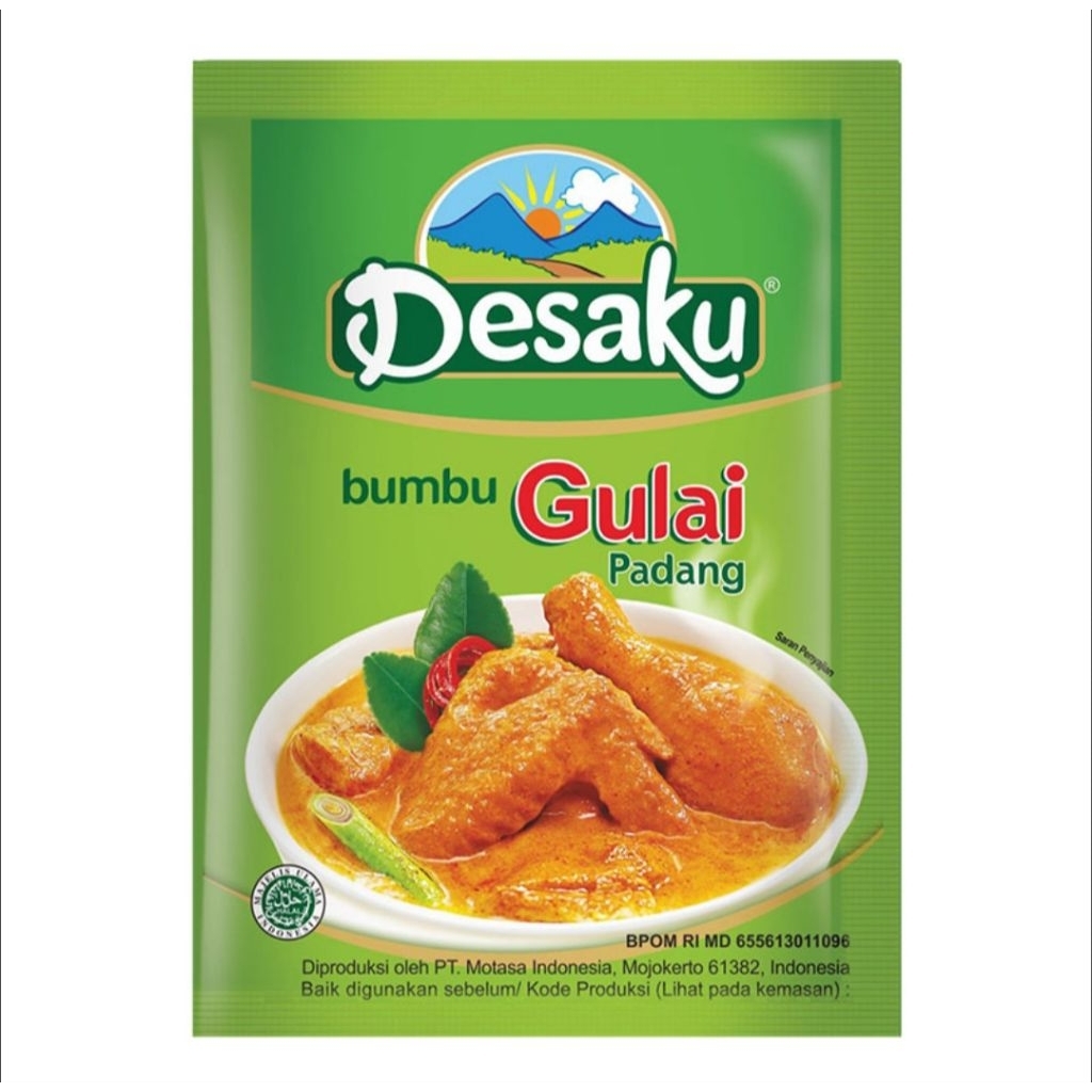 Desaku Bumbu Instan Gulai Padang 12,5g