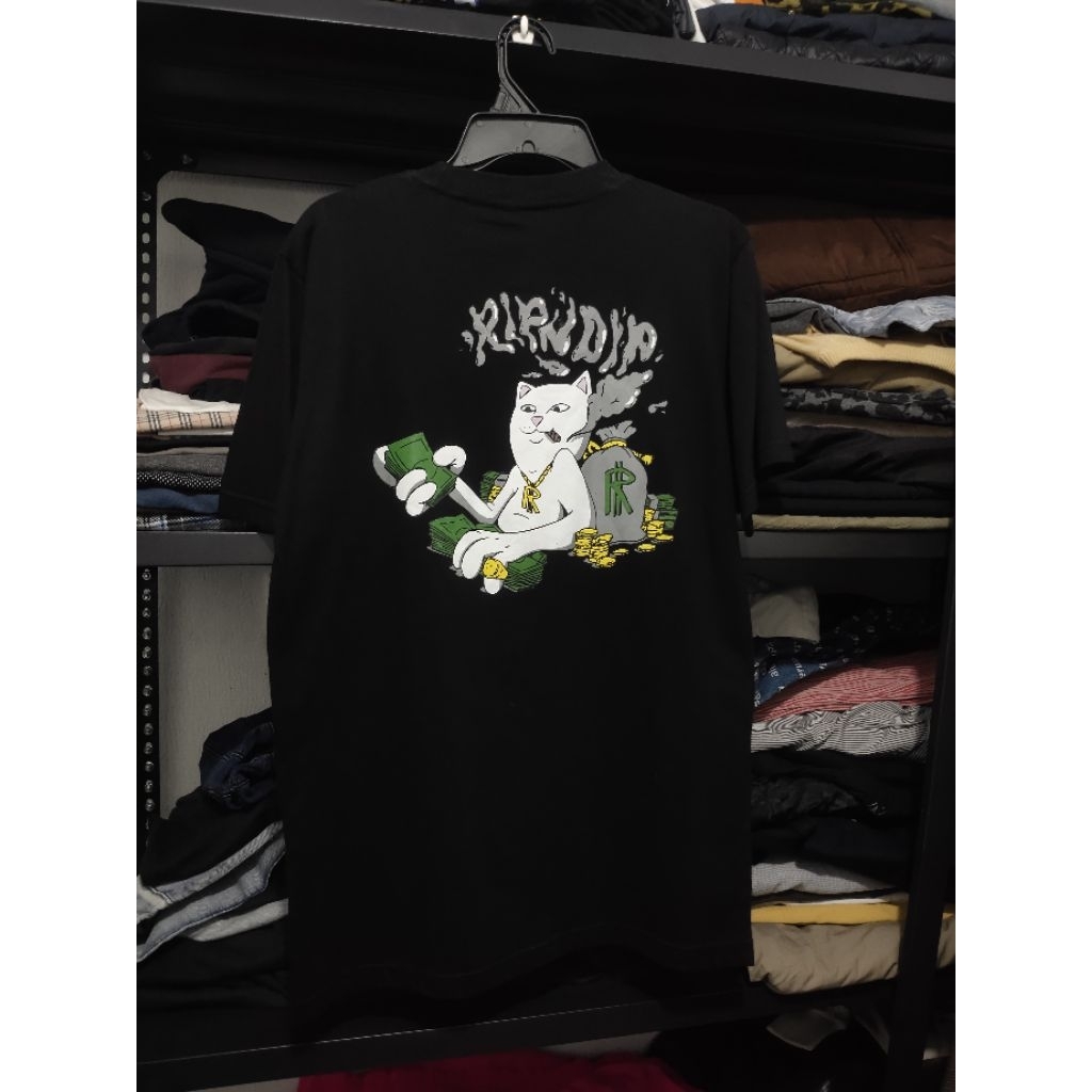 RipNdip T shirt black smke Second