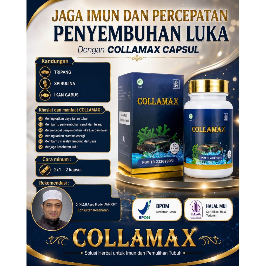 Kapsul Gamat/kapsul ikan gabus