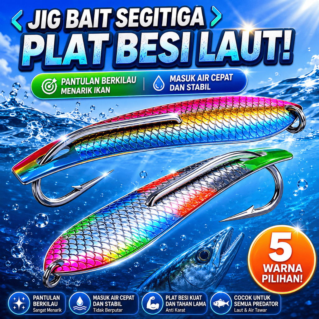 Tuna Spoon Trolling Lure Umpan Metal Laut Dalam Untuk Pemancing Profesional