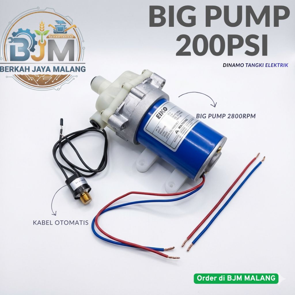 DINAMO BIG PUMP EIKO 200PSI/ DINAMO SPRAYER ELKTRIK/ DINAMO BIG PUMP