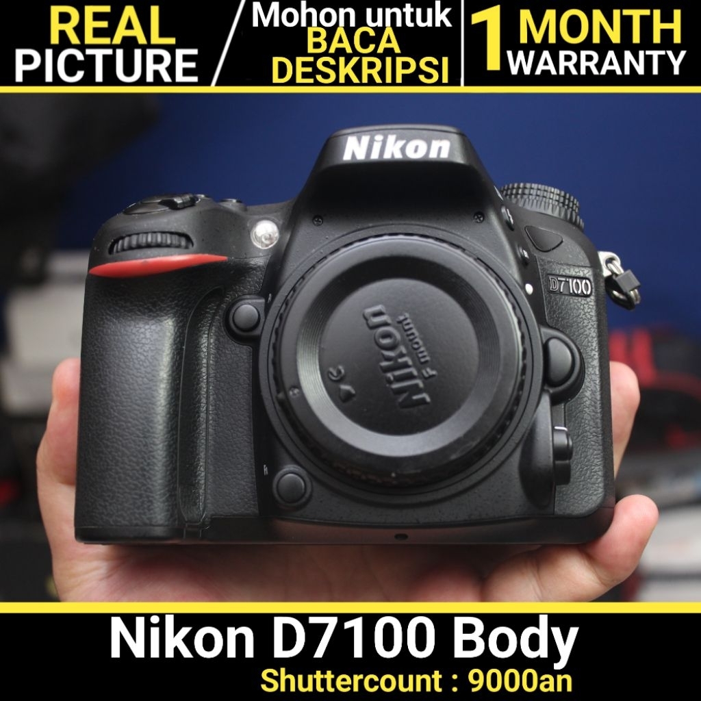 Kamera Nikon D7100 Body Tanpa Lensa BEKAS