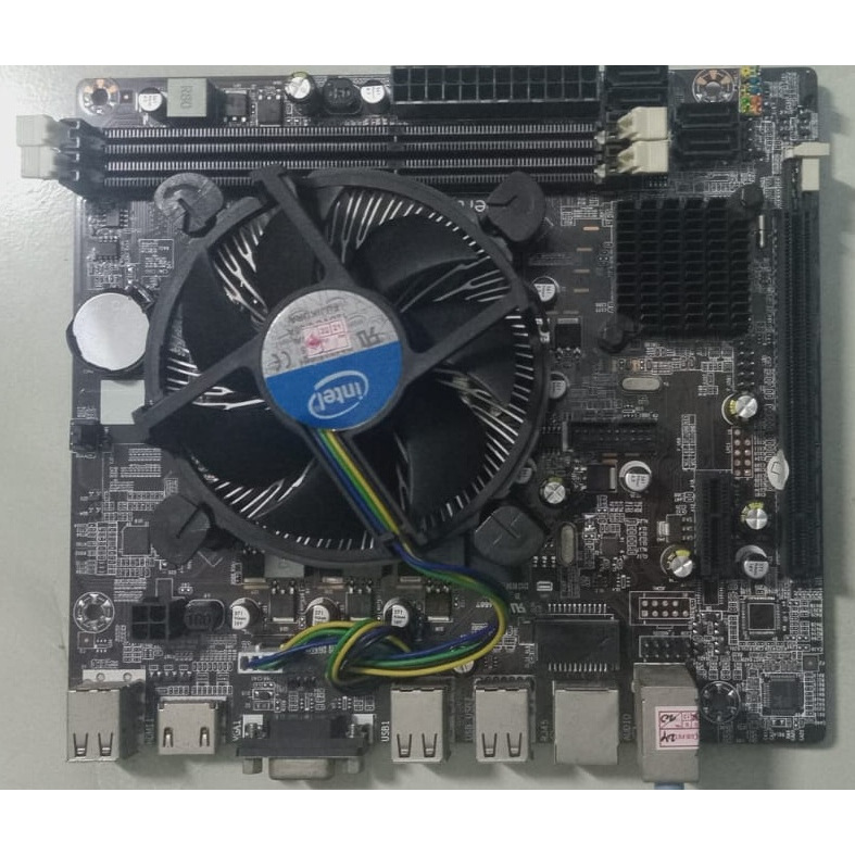 Motherboard Qwerty H61 + Processor i5 2400