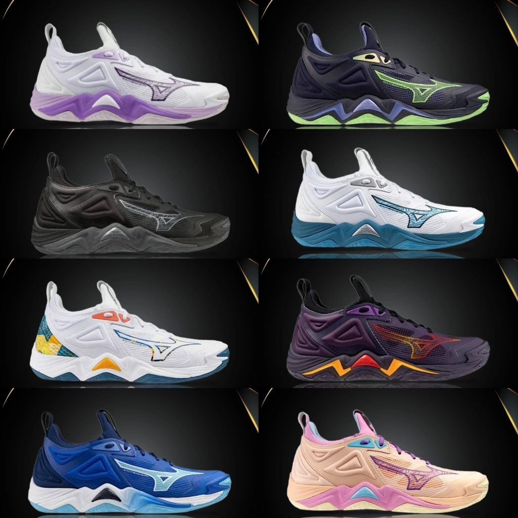 Mizuno Wave Momentum 3 Low Berdecit Keras / Sepatu Voli Wanita Mizuno / Sepatu Mizuno Momentum 3