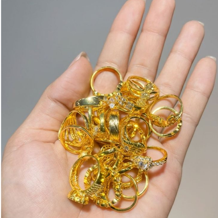 Grosir |1 Kg Cincin | Perhiasan Xuping kiloan