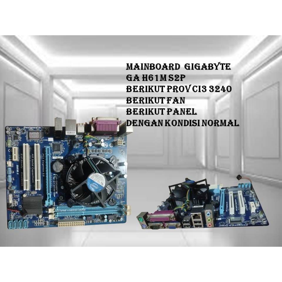 MAINBOARD PC GIGABYTE GA H61M S2P