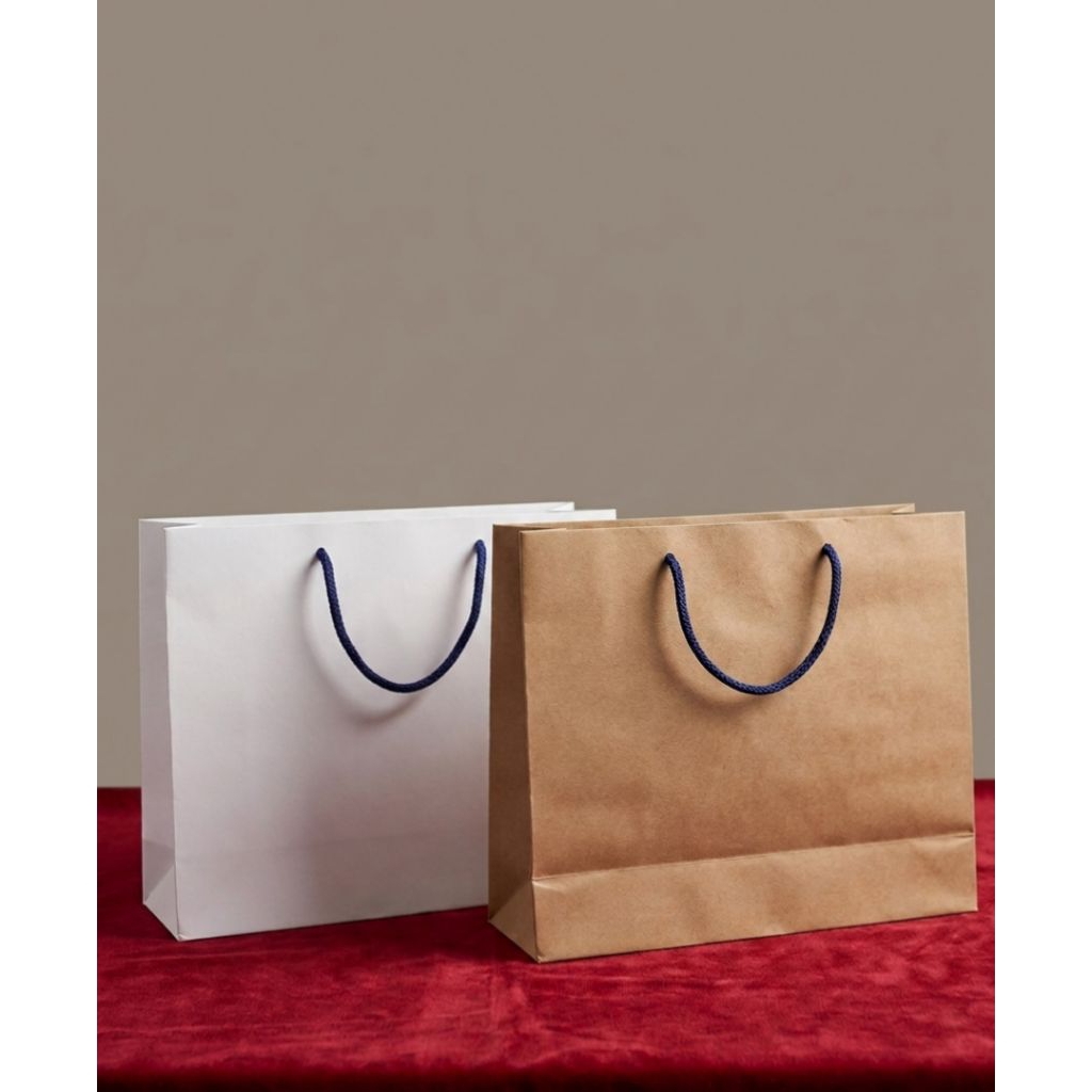 PaperBag Polos Tebal Jumbo 35x30x12 (ISI 12 PCS)