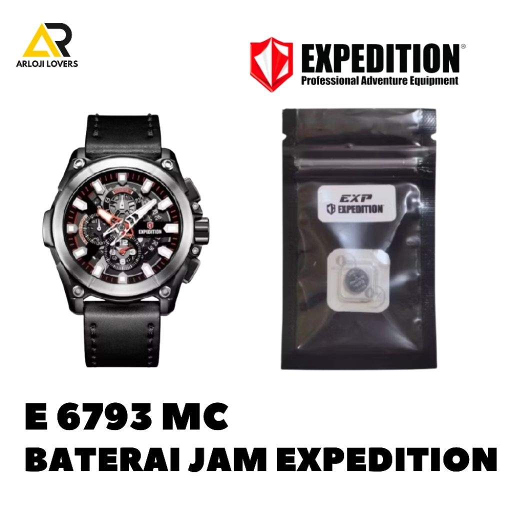 Baterai Jam Expedition Type E 6793 MC Original