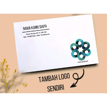 Amplop Kondangan Teks Cetak Hitam / CUSTOM TAMBAH GAMBAR, Cetak Nama Amplop,  Amplop Lebaran
