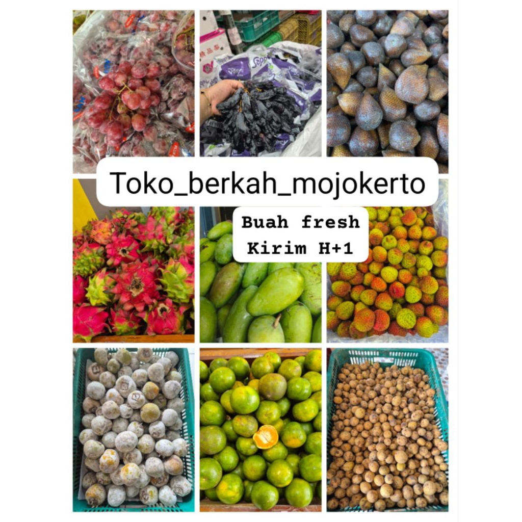 INSTAN - KIRIM H+1 BUAH DUKU DAN ANEKA BUAH SEGAR LAINNYA