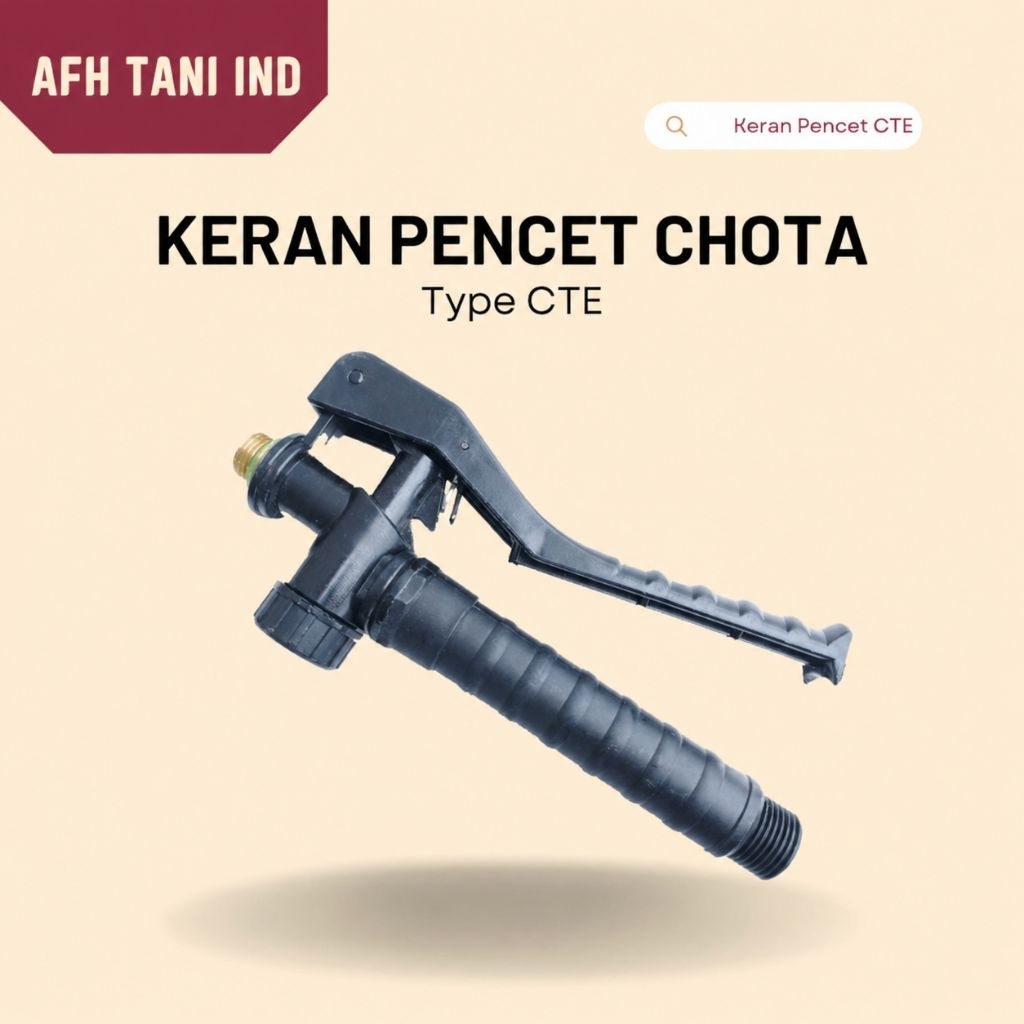 keran pijitan pencetan sprayer chota elektrik