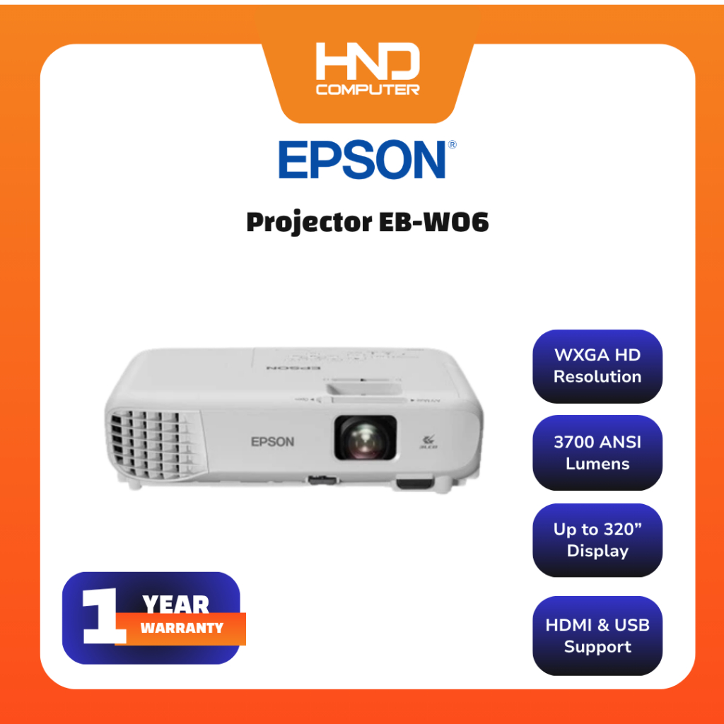 Projector Epson EB-W06