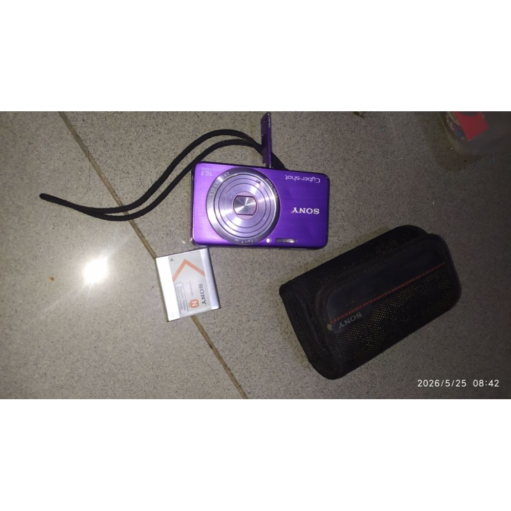 Sony Cybershot 16,1 MP _Kondisi unit mati/junk _ baterai masih bagus