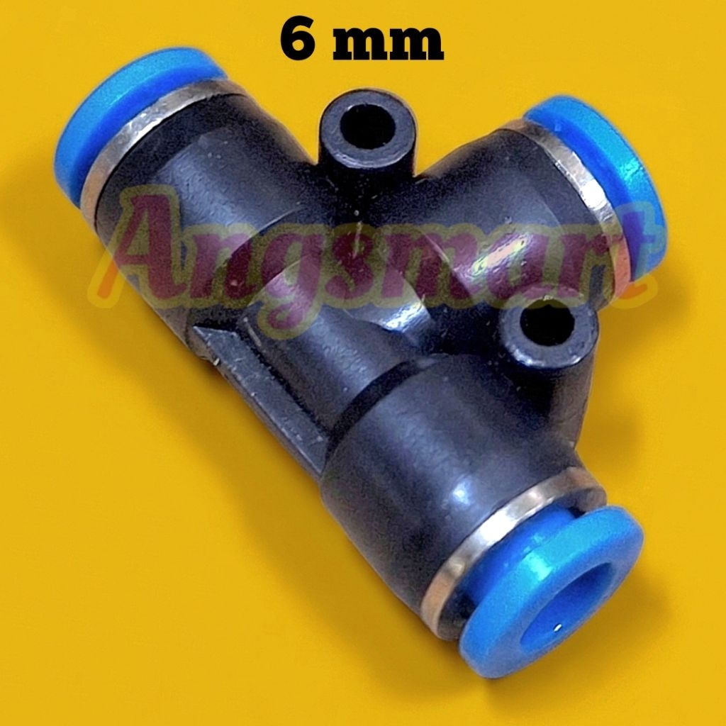 Nepel Angin Union Fitting Union Model T 6mm 6 mm