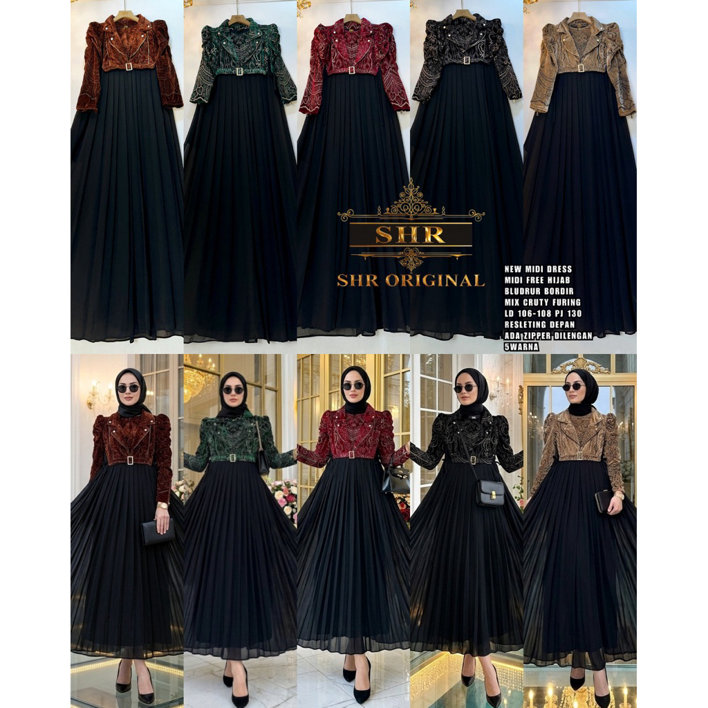 SHR DRESS LAURA ORI BY SHR