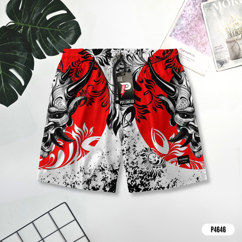 Boxer pria bahan katun PE | Celana dalam pria dan wanita sablon motif distro surfing salur | Celana 