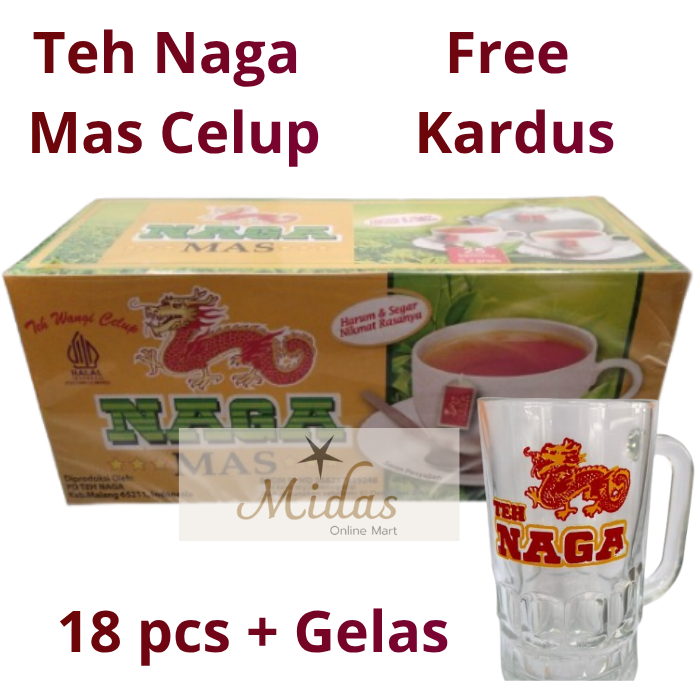 Teh Naga Mas Celup 18 pcs