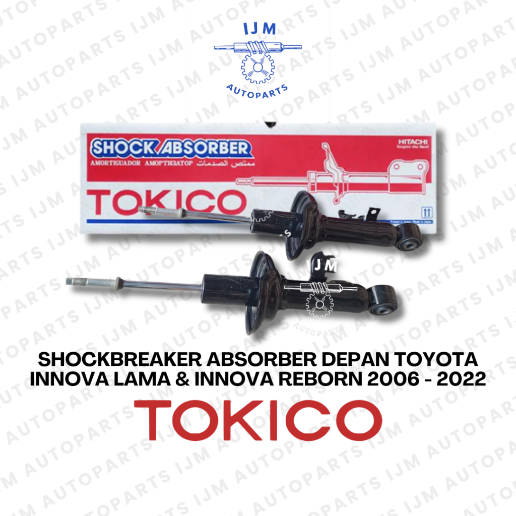 Shockbreaker Absorber Depan Toyota Innova Lama & Innova Reborn 2006 - 2022 Tokico