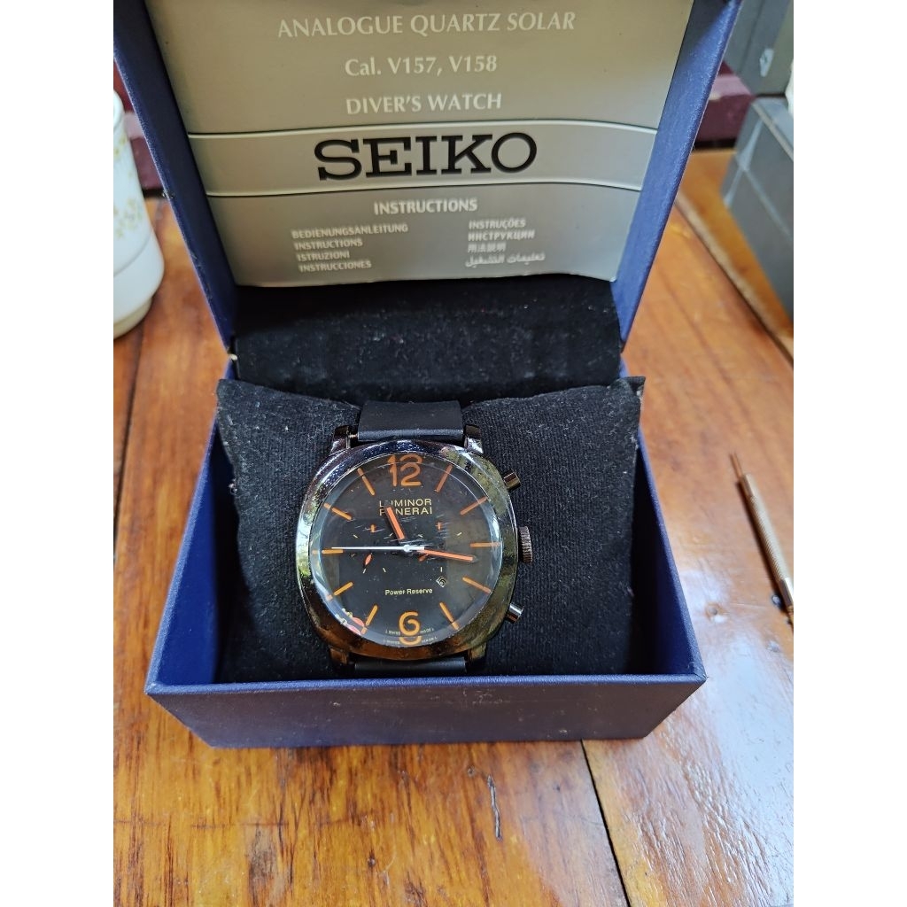 jam second luminor panerai