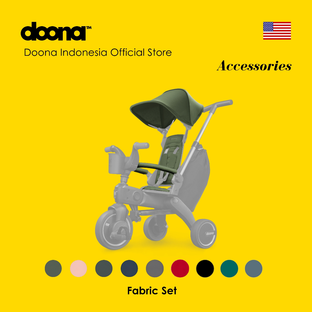 Doona Liki Trike Accessories - Fabric Set