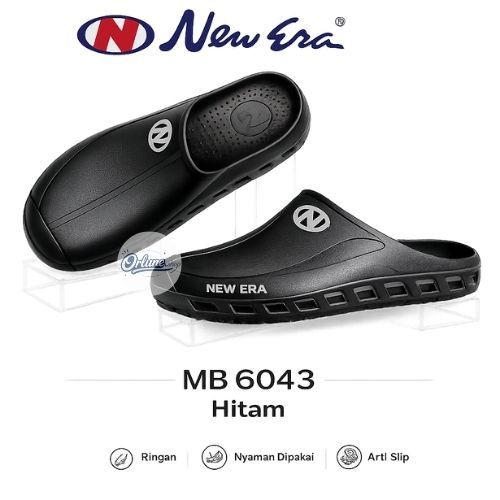 ORLUNE - MB 6043 Sepatu Sandal Slop Karet Pria Dewasa New Era Profound MB 6043 Size 38-43 / Sepatu S
