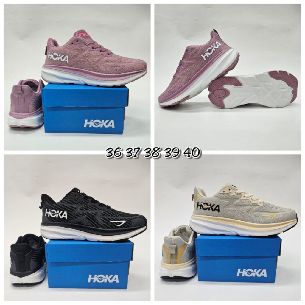 Sepatu Lari Hoka One One Clifton 8 Premium Bnib