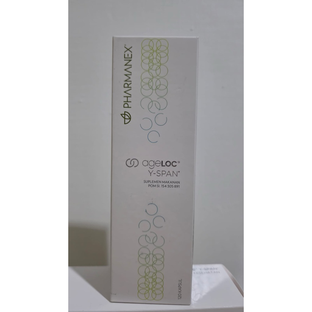 BNIB SEGEL NuSkin Pharmanex ageLOC Y-Span 120 Kapsul Suplemen Nu skin Kecantikan Ed 12/2026